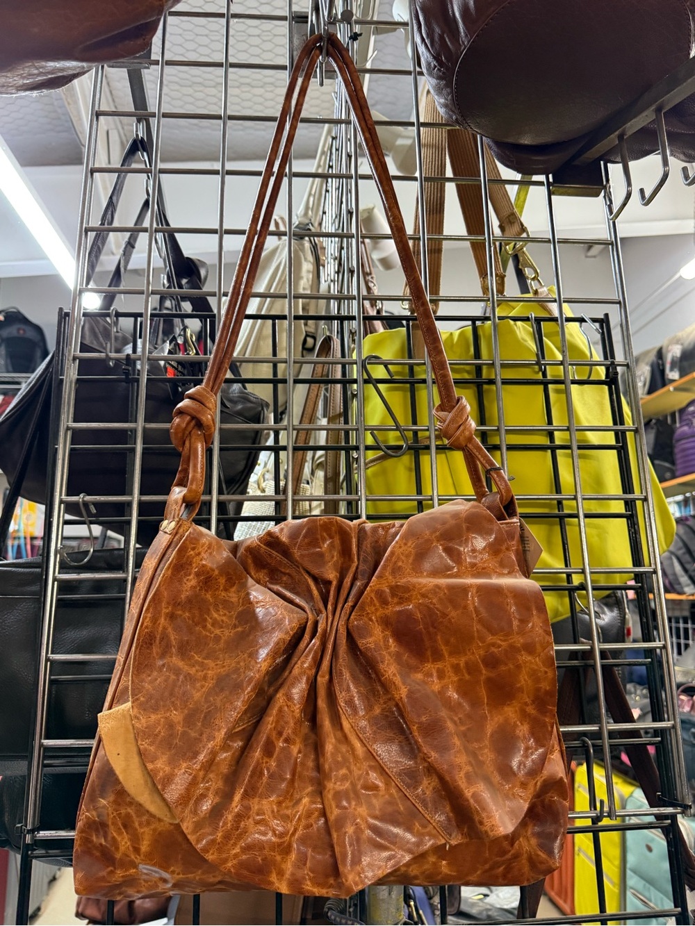 EXTREMELY RARE VINTAGE LEATHER BAG - Picture 12 of 15